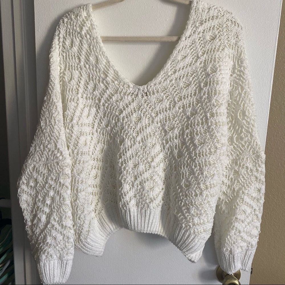 Chunky Off The Shoulder Sweater